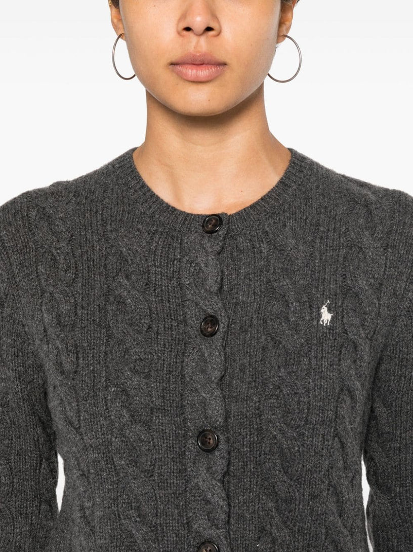 Cable-Knit Cardigan