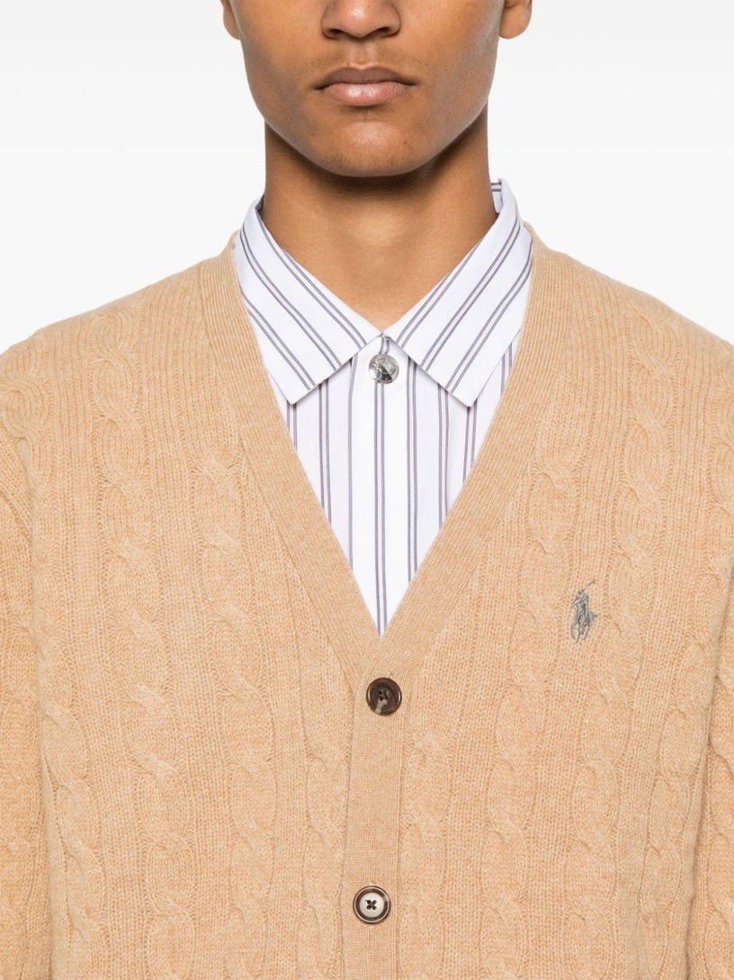 Cable-Knit Cardigan