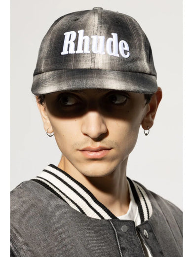 Logo flannel 6-panel hat