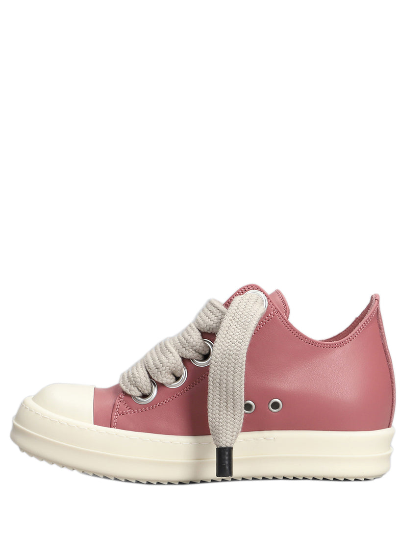 Jumbolaced low sneaks in leather
