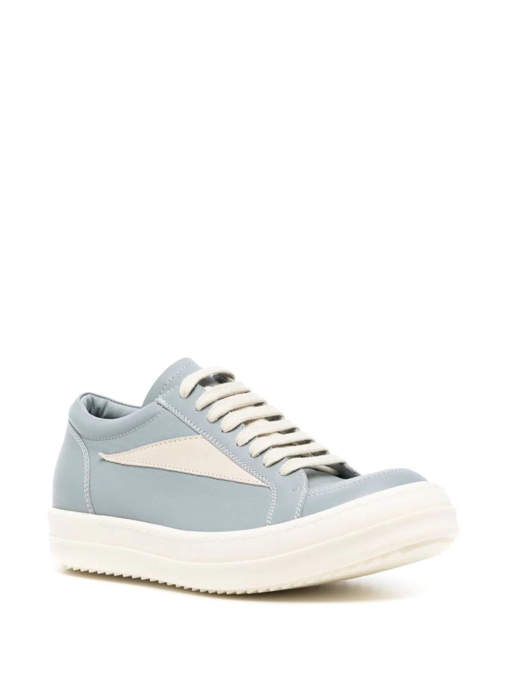 Vintage sneaks in grain calf leather and velour suede