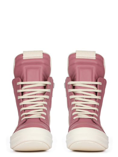 Geobasket in thulian/milk calf leather