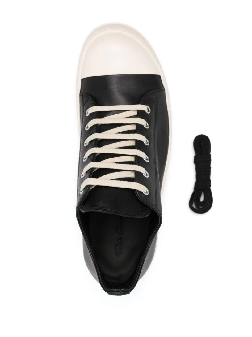 Low Sneaks in grain calf leather