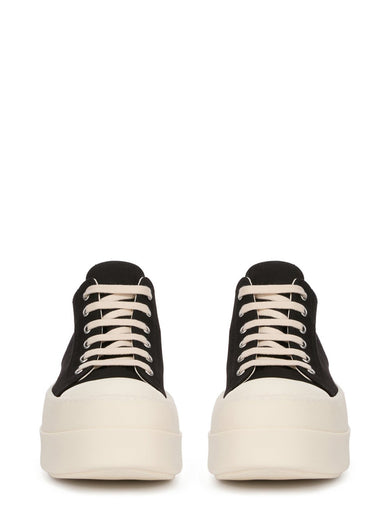 Double bumper low sneakers