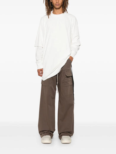 Creatch wide cargo pants