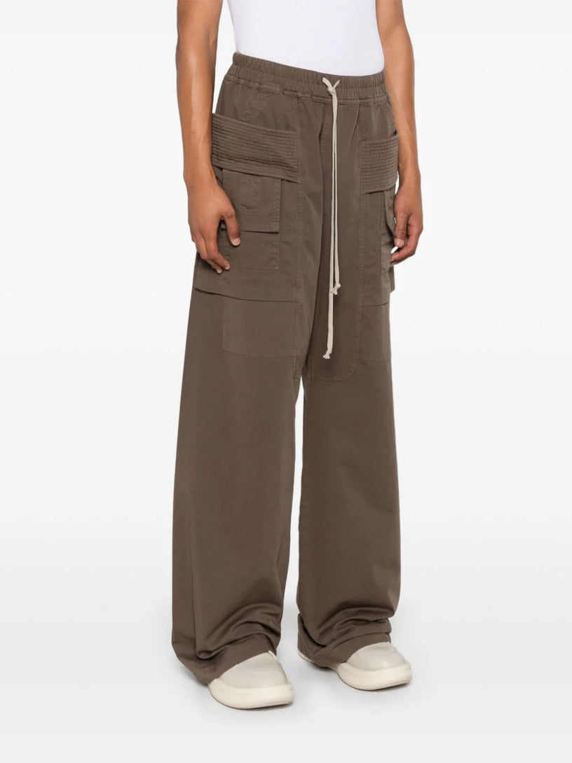 Creatch wide cargo pants