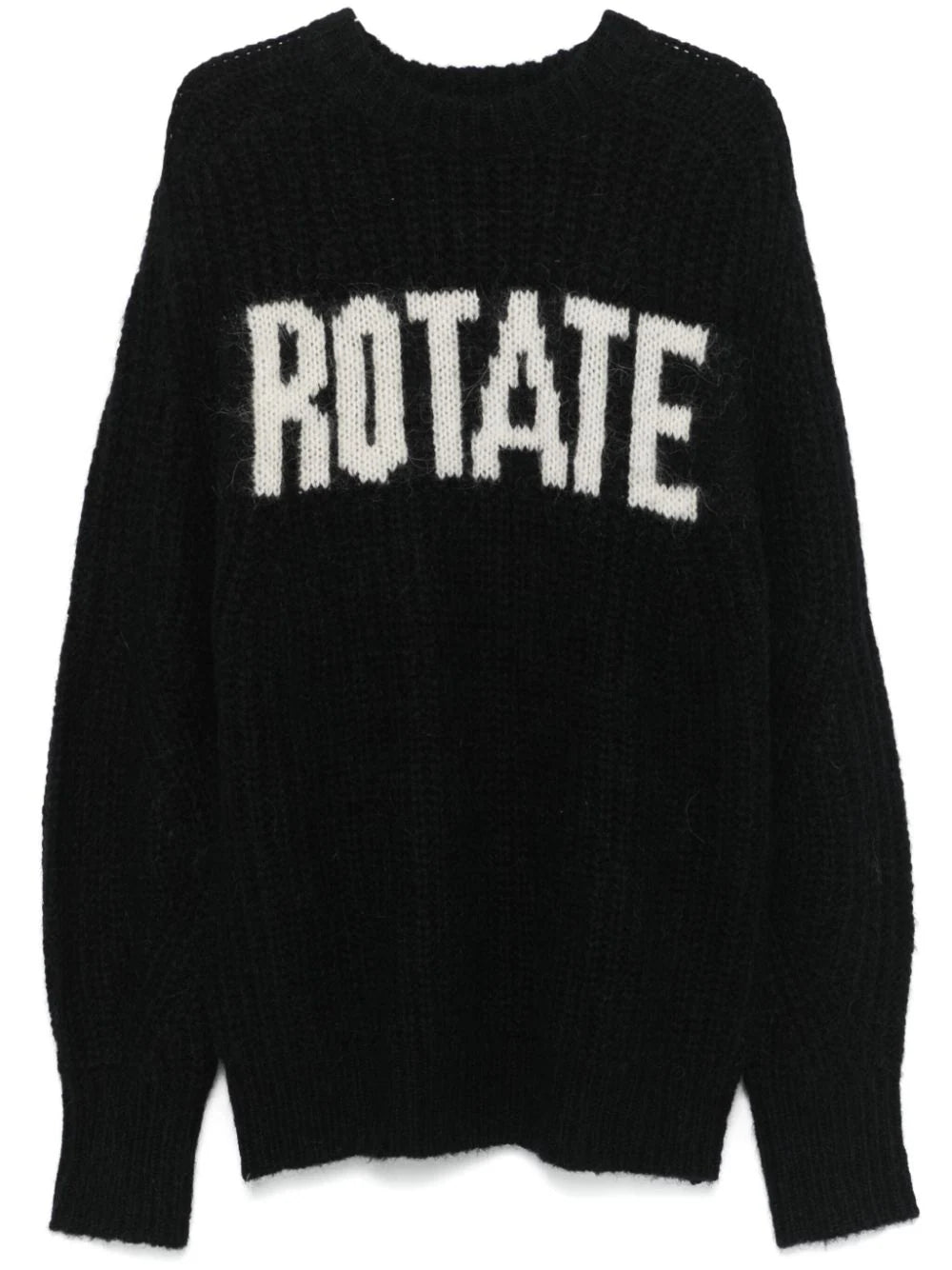 Logo Sweater ROTATE Nero | Grifo210