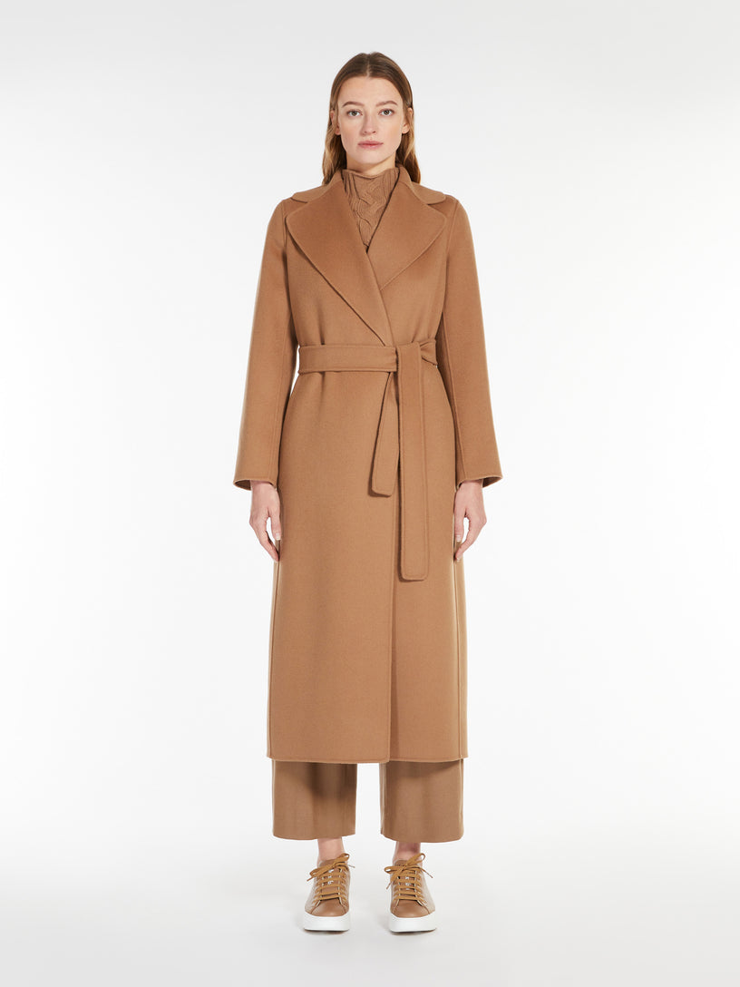 Poldo wool coat with belt