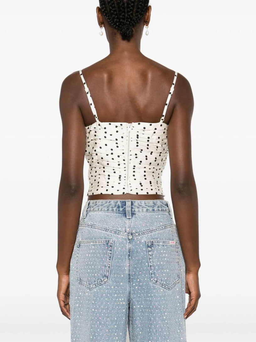 Polka dot top