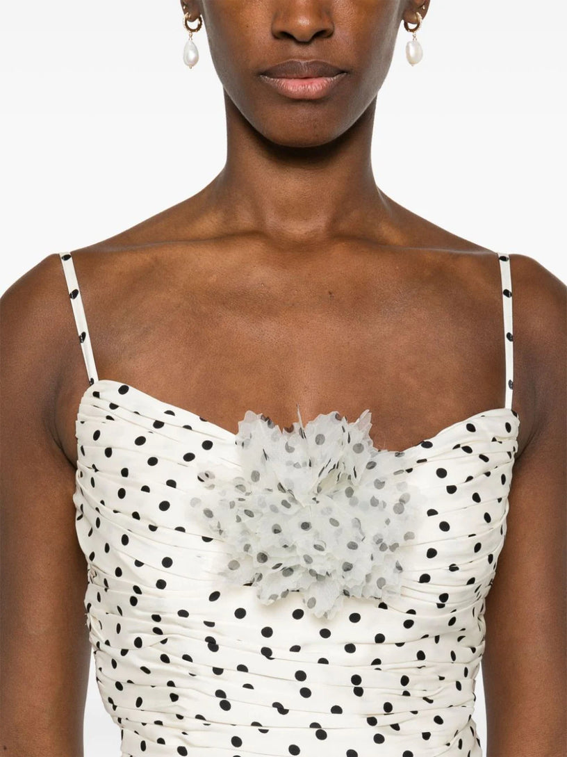 Polka dot top
