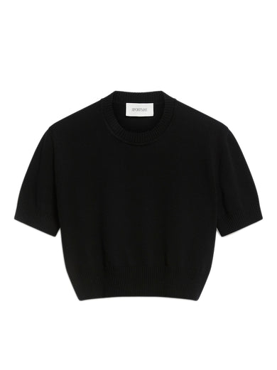 Premier T-shirt in stretch viscose knit
