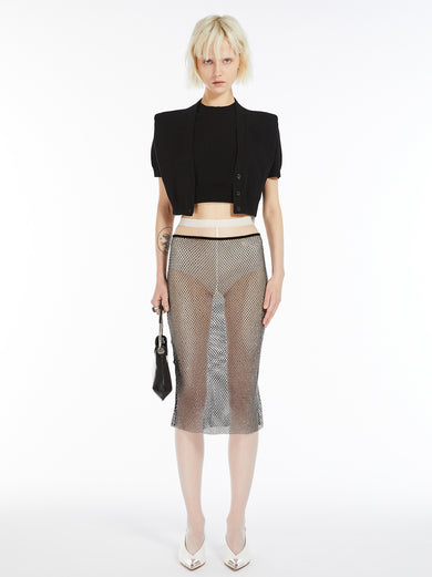 Premier T-shirt in stretch viscose knit