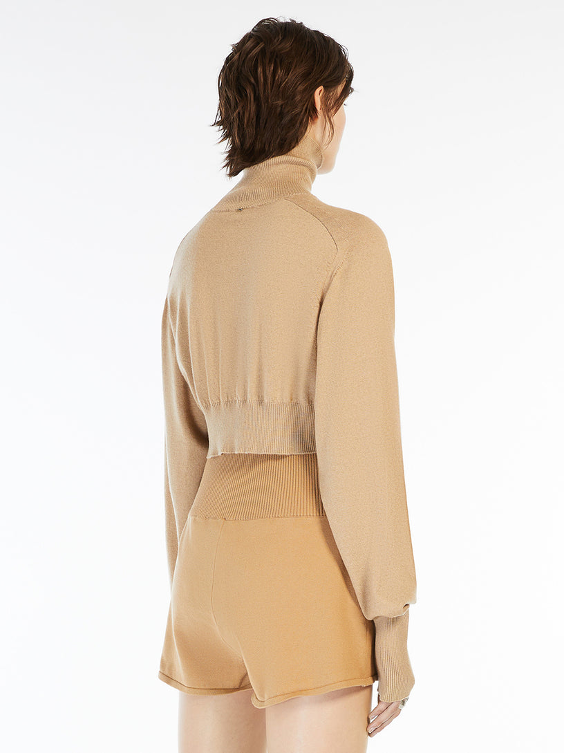 Howling cropped turtleneck sweater