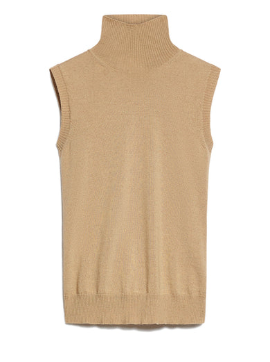 Ardenza sleeveless turtleneck sweater