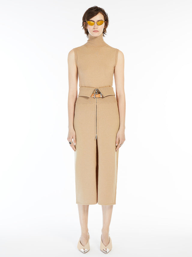 Ardenza sleeveless turtleneck sweater