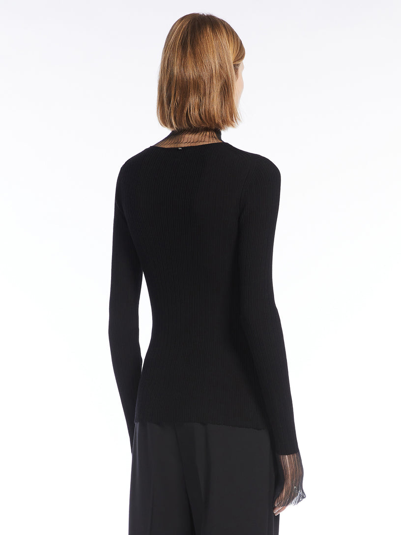 Derris Mock-neck sweater