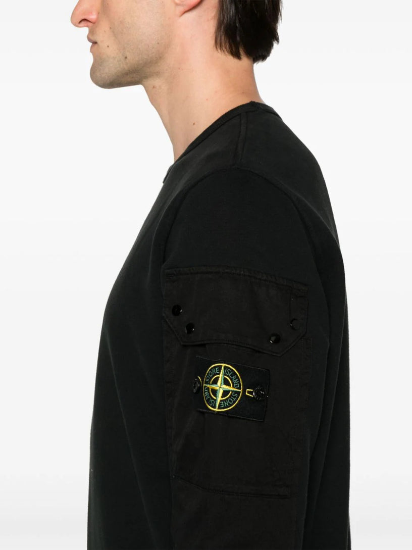 63920 Sweatshirt with patch pocket
