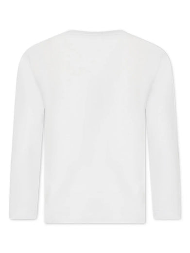 Long-sleeved T-shirt with patch