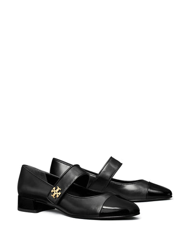 Mary Jane with contrasting toe and heel
