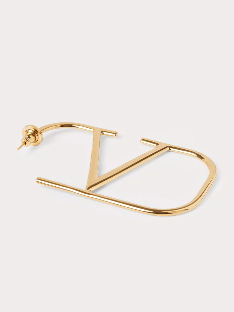 Vlogo signature earrings in metal