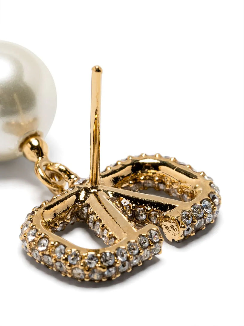 Earrings with Swarovski® crystals and pearls