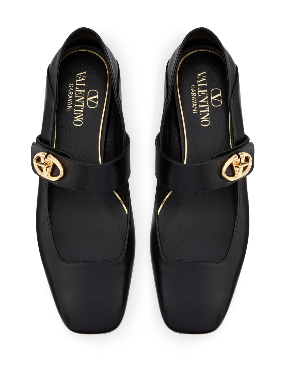 VLogo Locker Mary-Jane ballerina