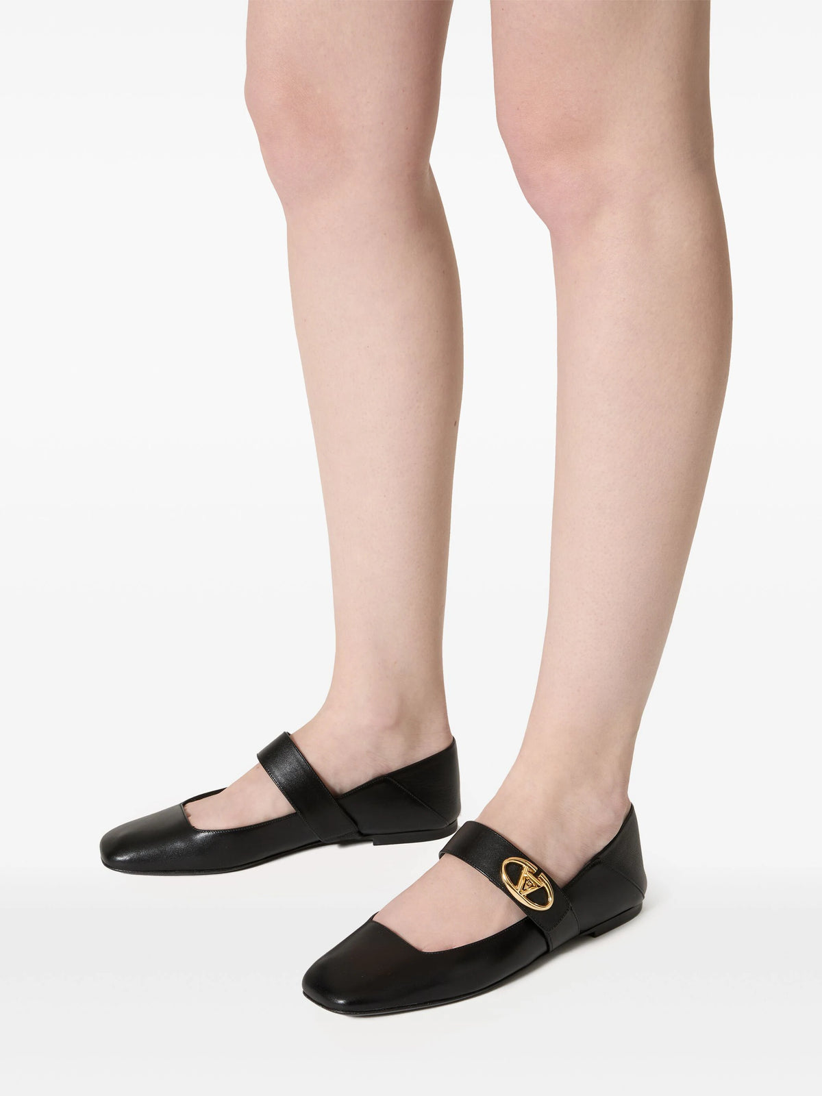 VLogo Locker Mary-Jane ballerina