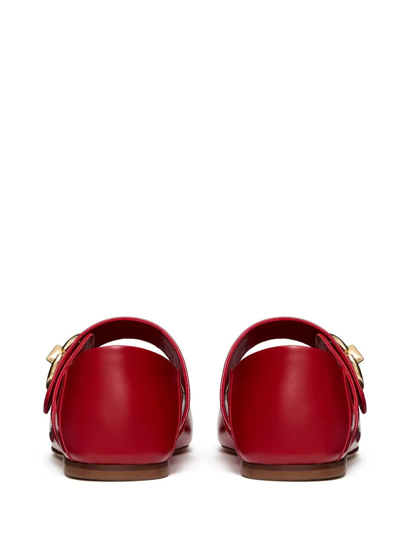 VLogo Locker Mary-Jane ballerina