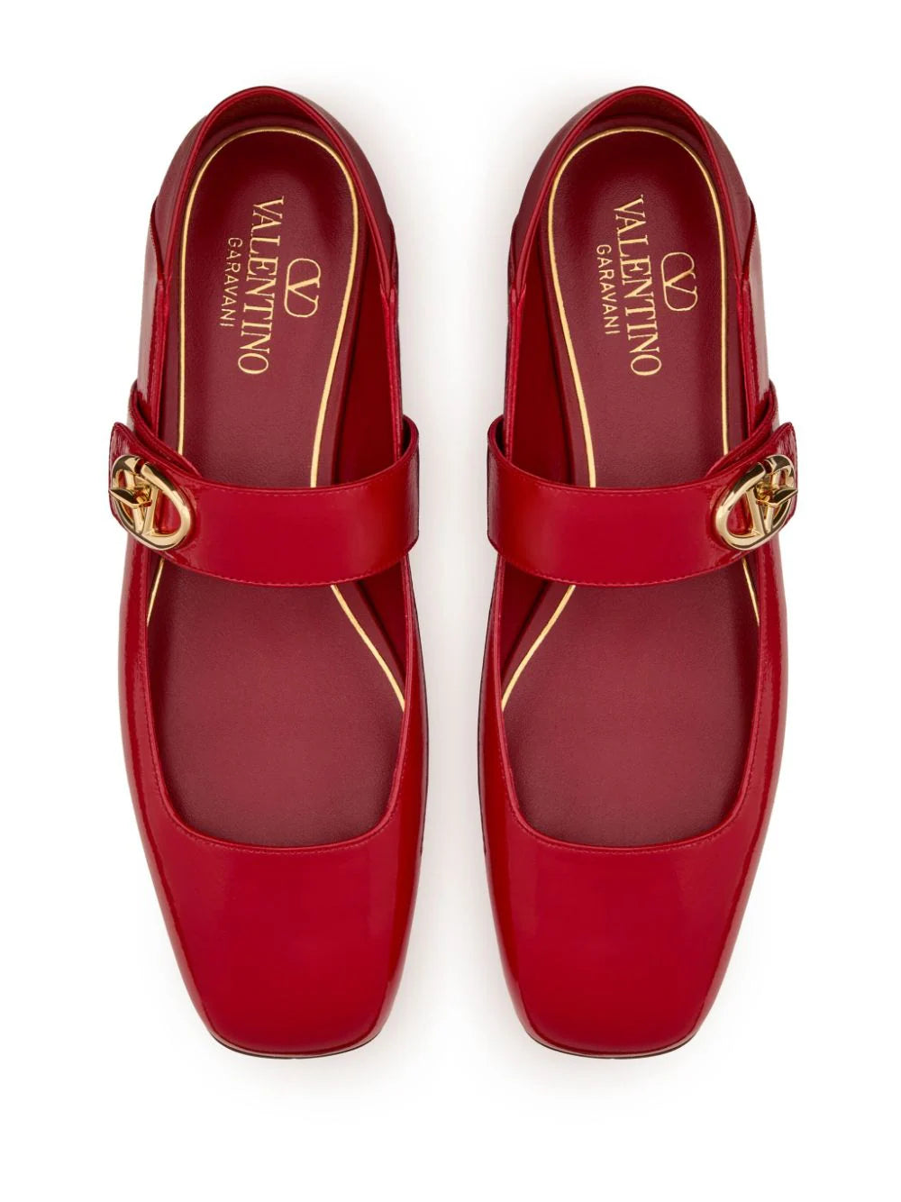 VLogo Locker Mary-Jane ballerina
