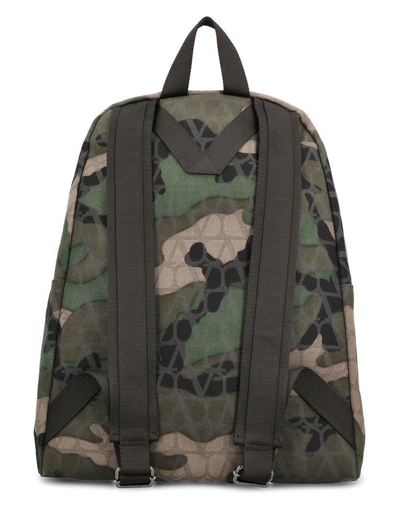Backpack in Toile Iconographe technical fabric