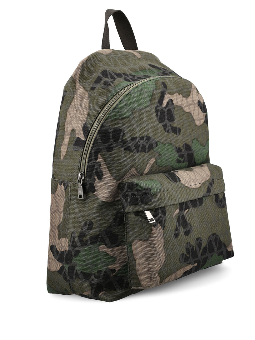 Backpack in Toile Iconographe technical fabric