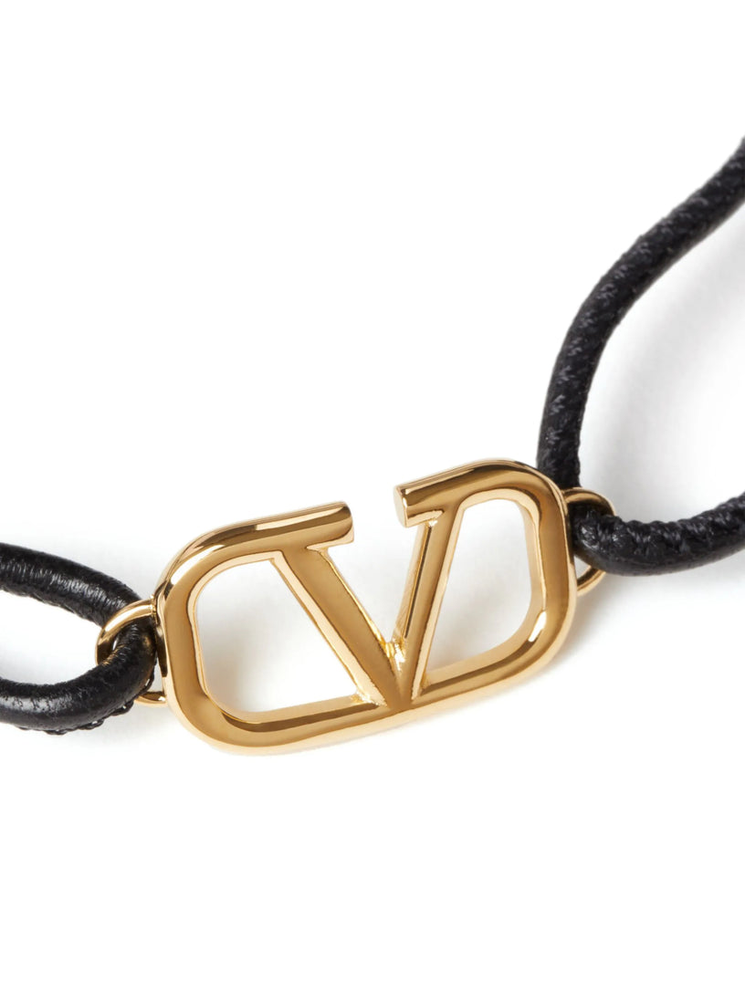 VLogo Signature leather bracelet