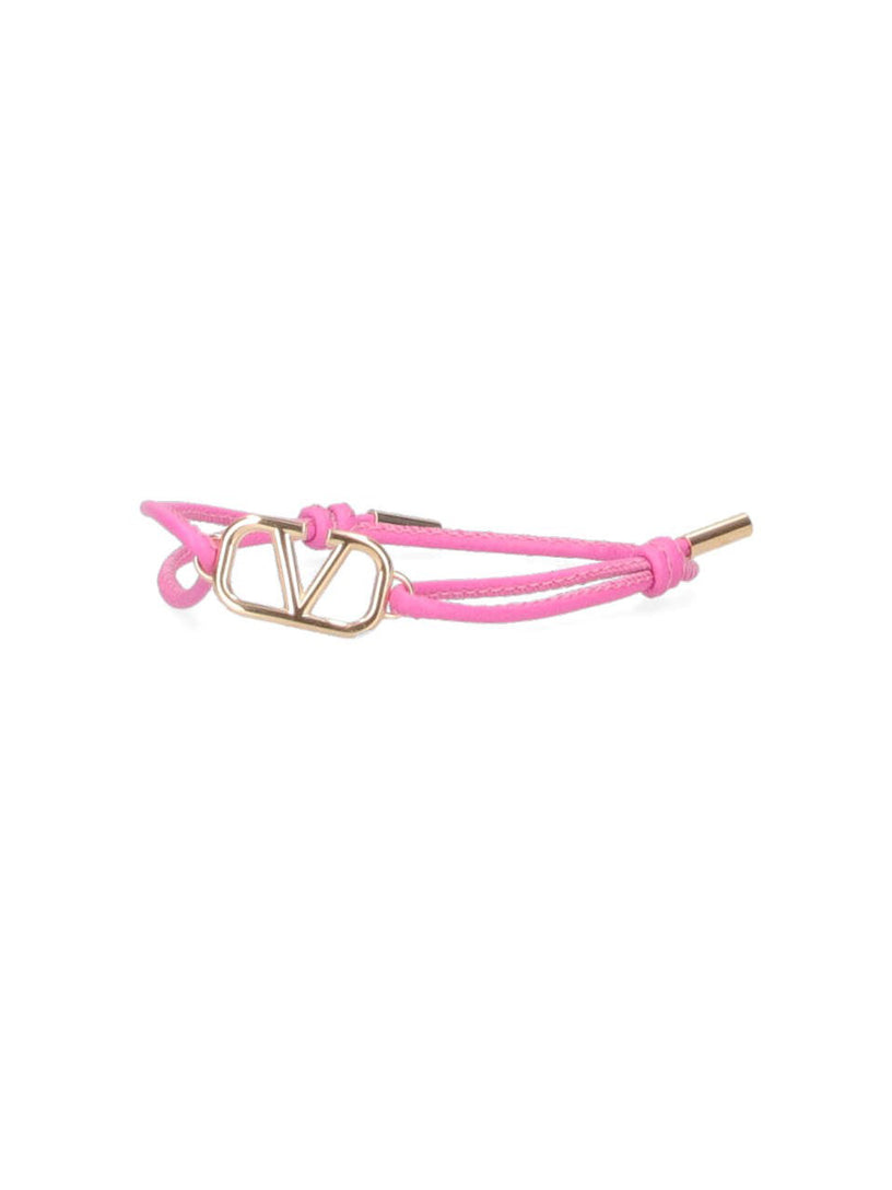 VLogo Signature leather bracelet