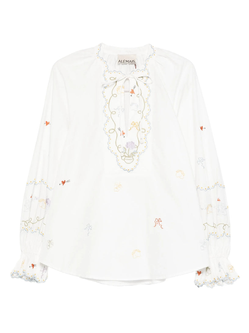 Giulia embroidered blouse