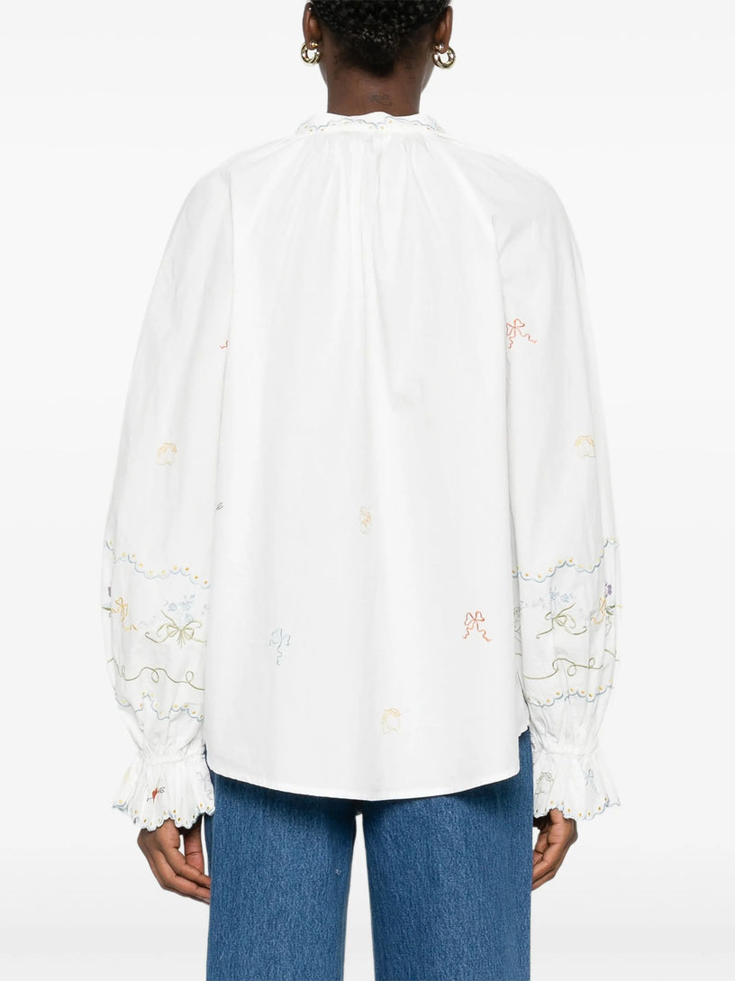 Giulia embroidered blouse