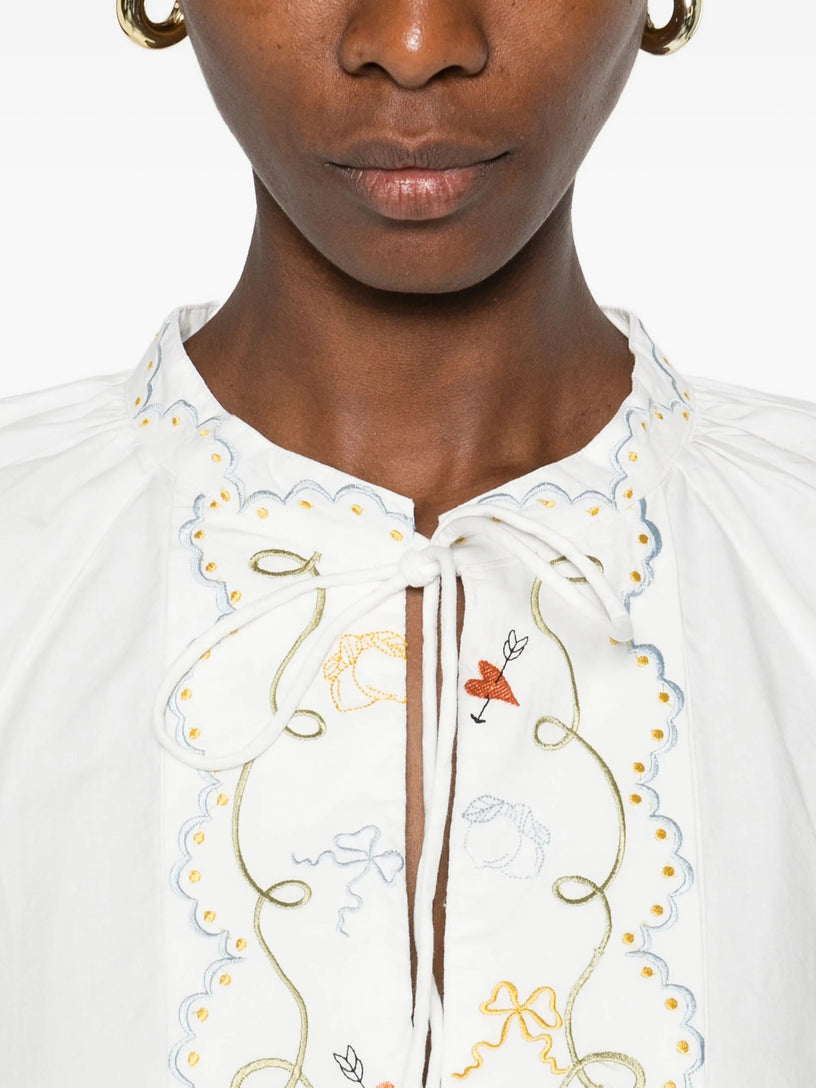 Giulia embroidered blouse