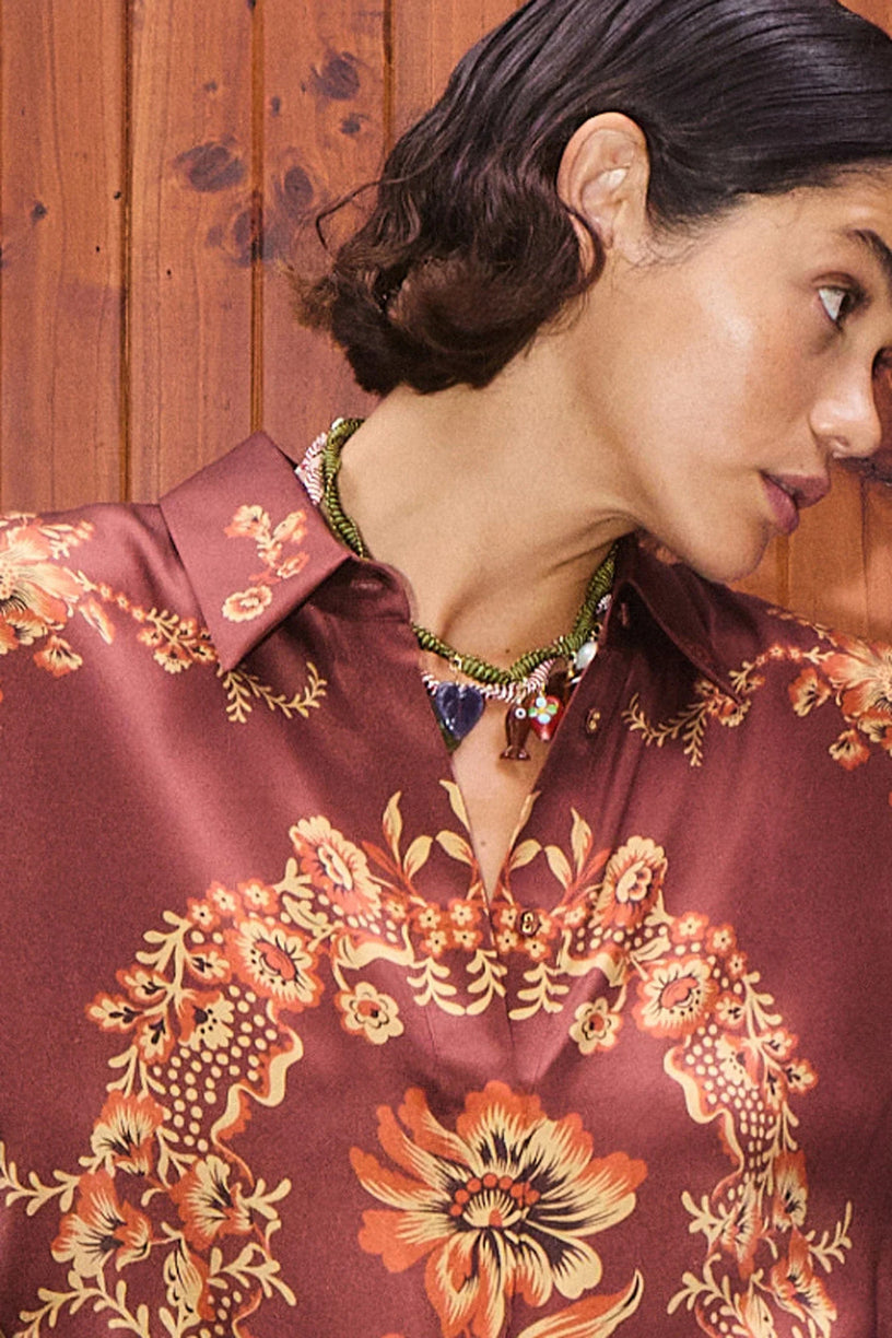 Tesori Verde Macrame Necklace