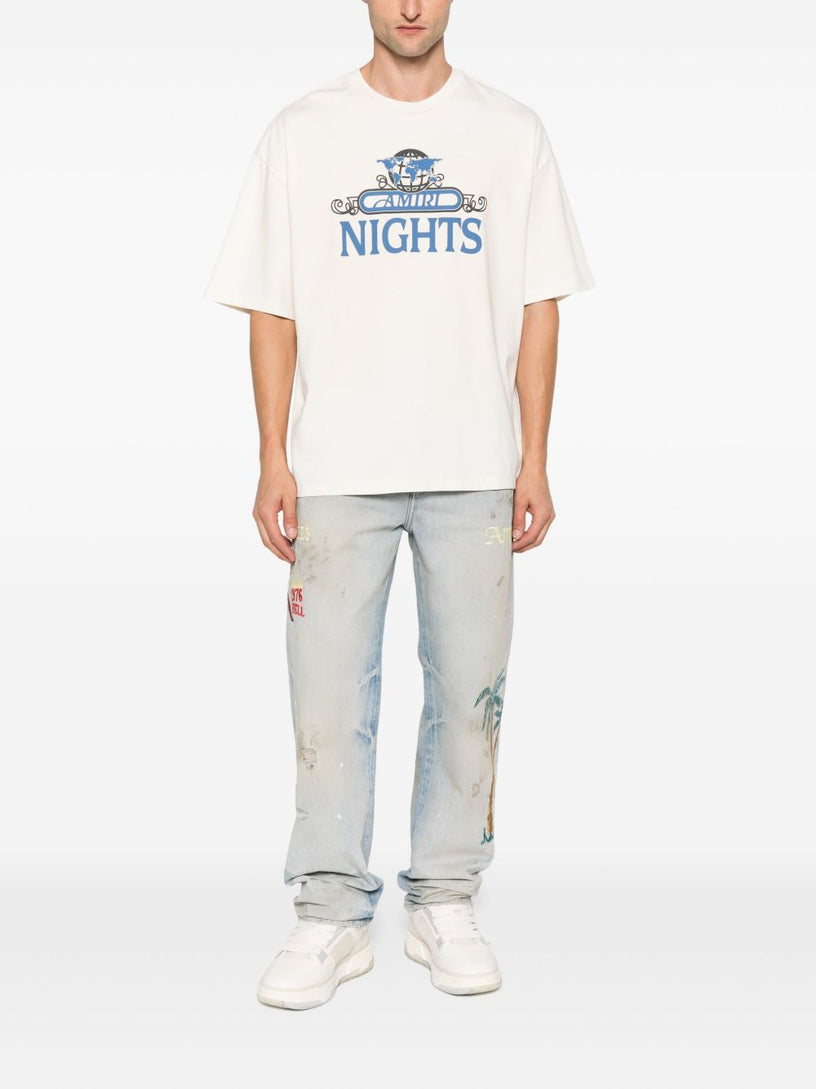 Amiri Night Oversized T-shirt