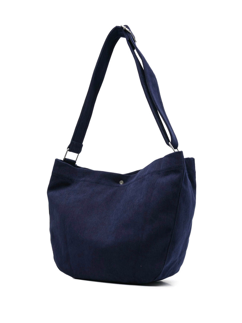 Besace journal in corduroy