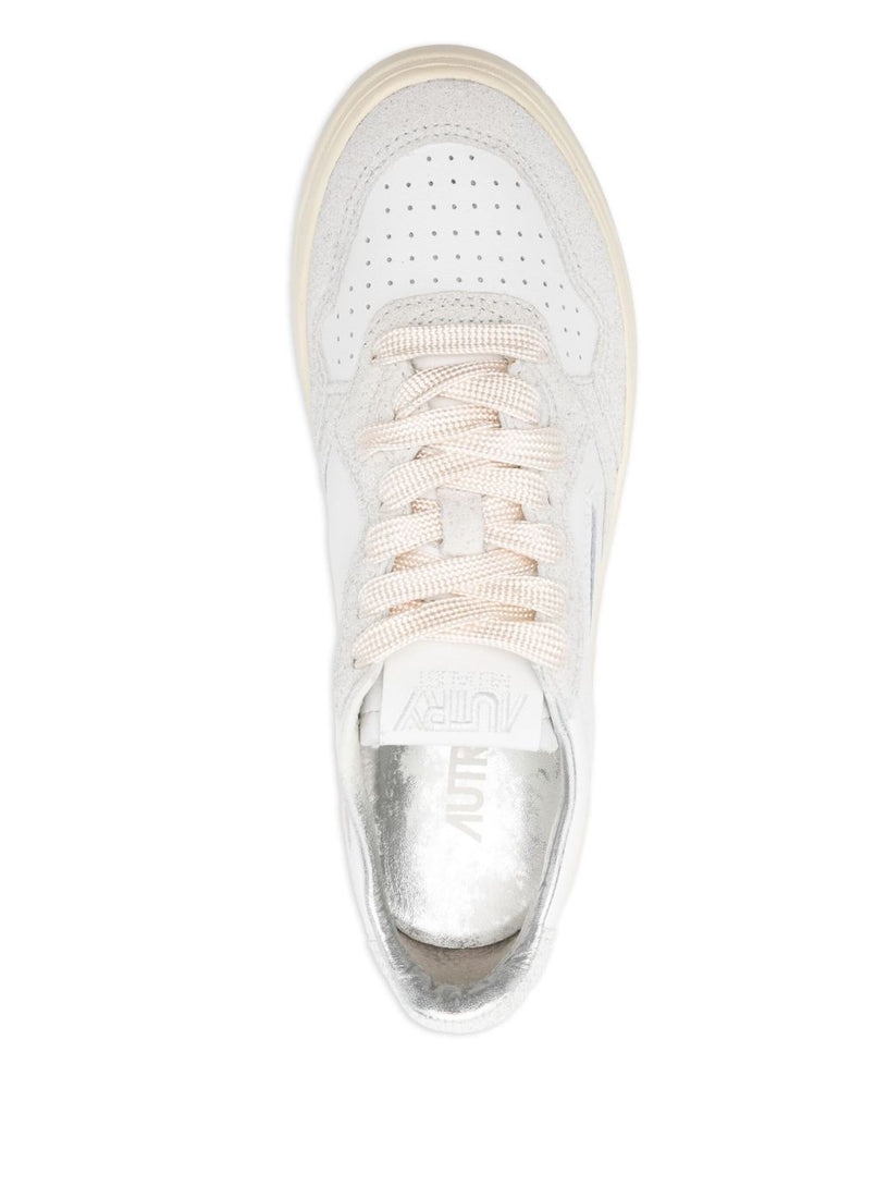 Medalist Low Sneakers with Glitter