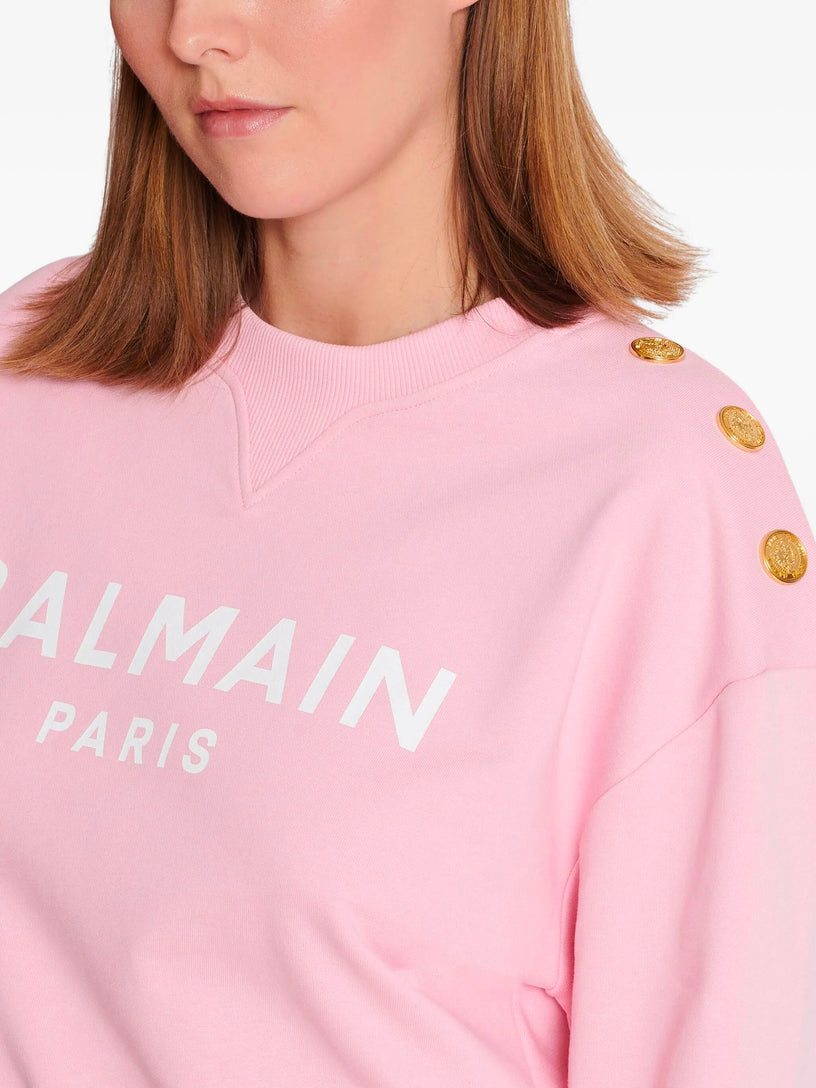 Printed Balmain Paris sweatshirt