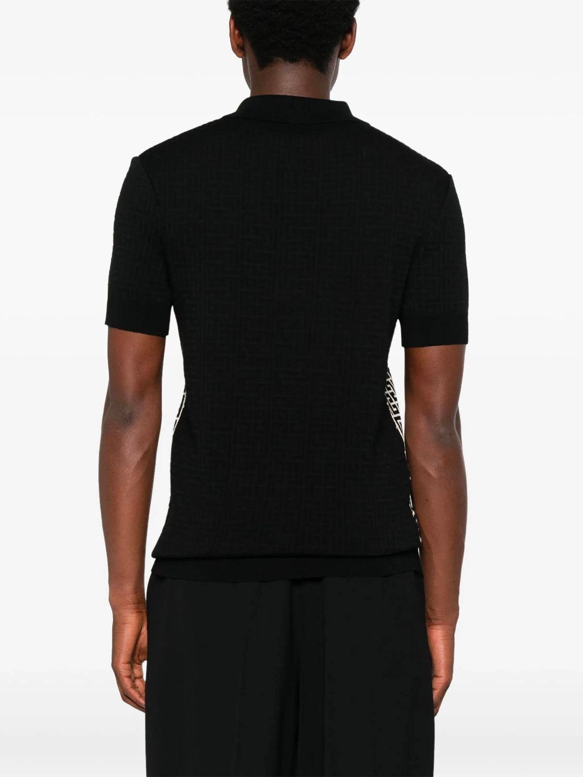 Monogrammed polo shirt