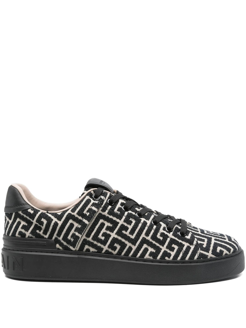 B-Court trainers with jacquard monogram