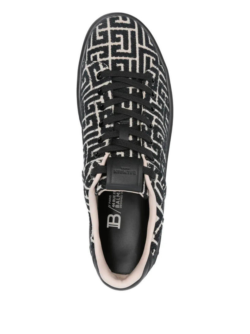 B-Court trainers with jacquard monogram
