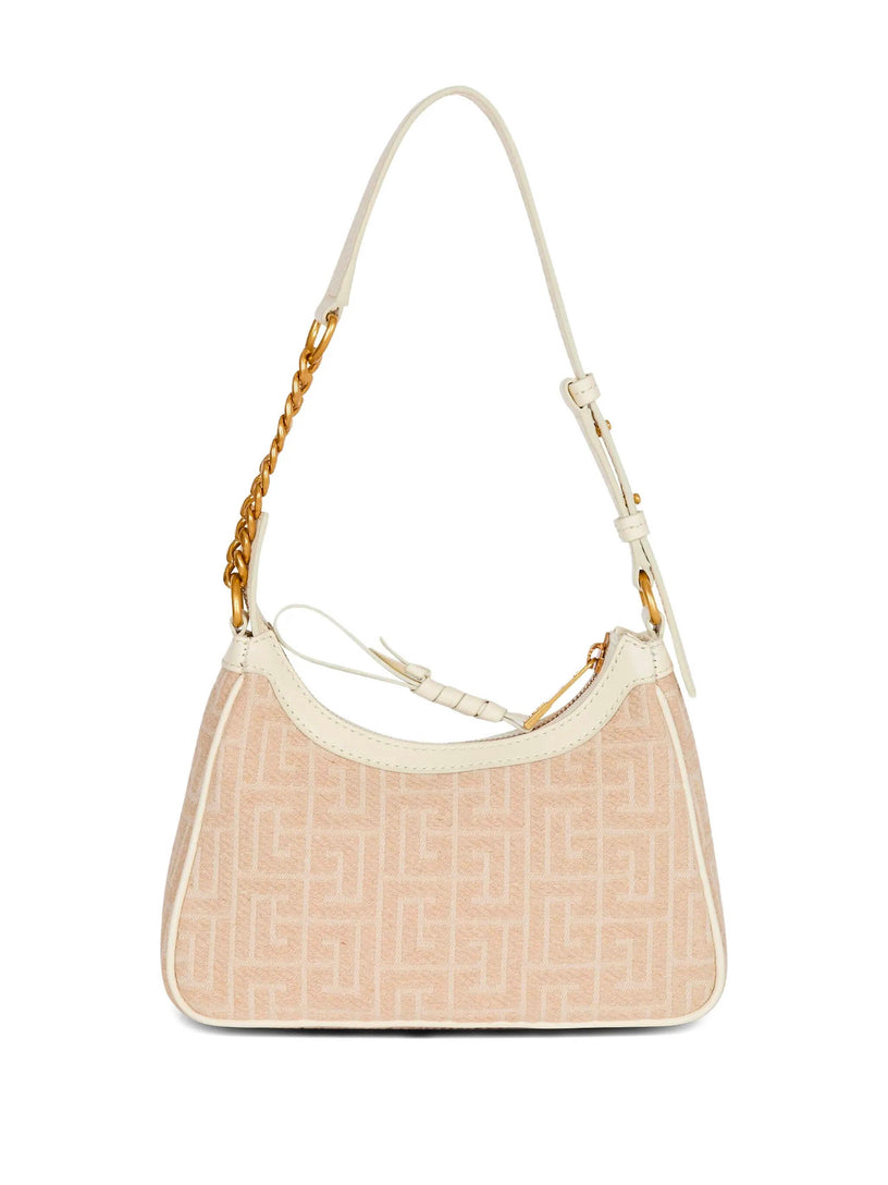 B-Army Shoulder bag in monogrammed jacquard