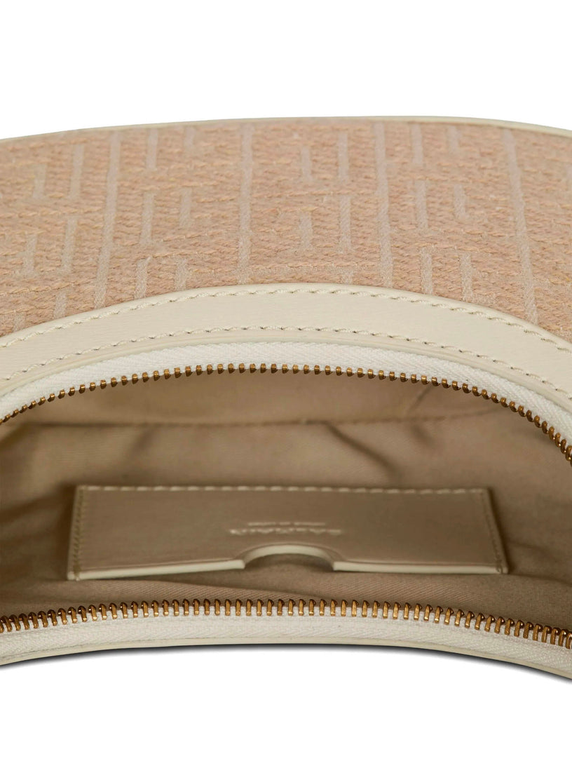 B-Army Shoulder bag in monogrammed jacquard