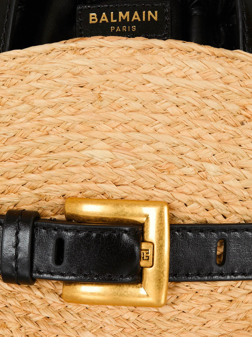 Shuffle Mini bag in raffia