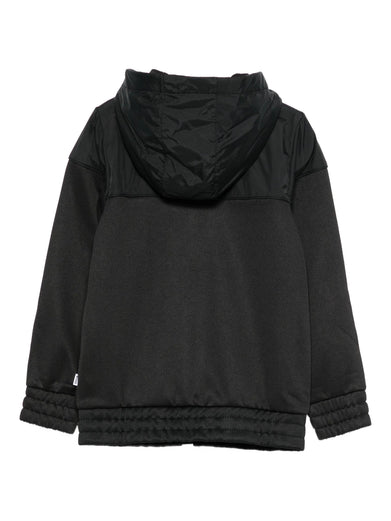 Hooded zip-up sweatshirt