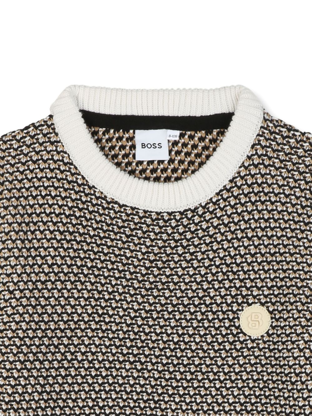 Textured-knit sweater