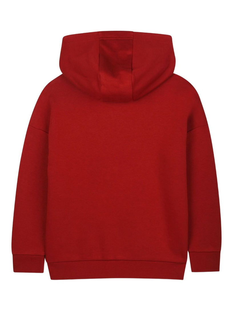 Graphic-square hoodie